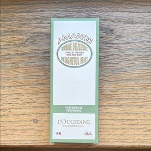 NWT L'OCCITANE Almond Hair and Body Mist UNOPENED Amande delightful mist